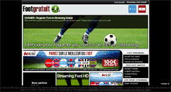 Desktop Screenshot of foot-gratuit.com